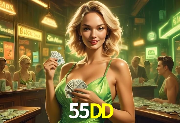 55DD Logo - Bônus de Cadastro