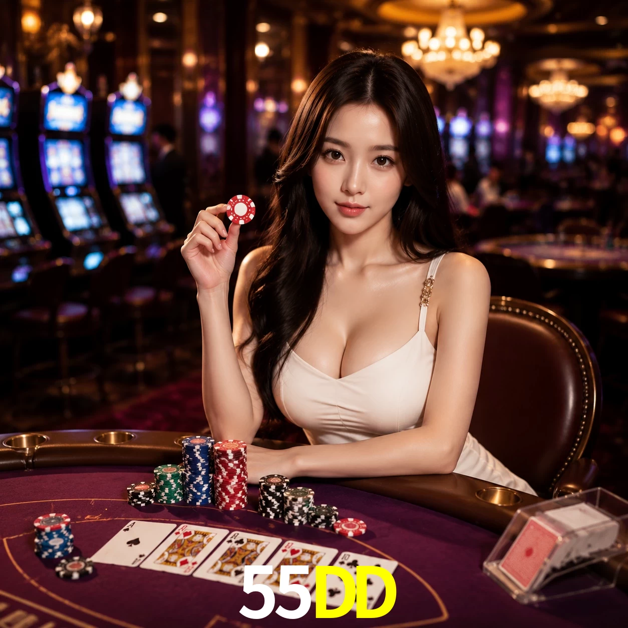 Cassino ao vivo 55DD dealers