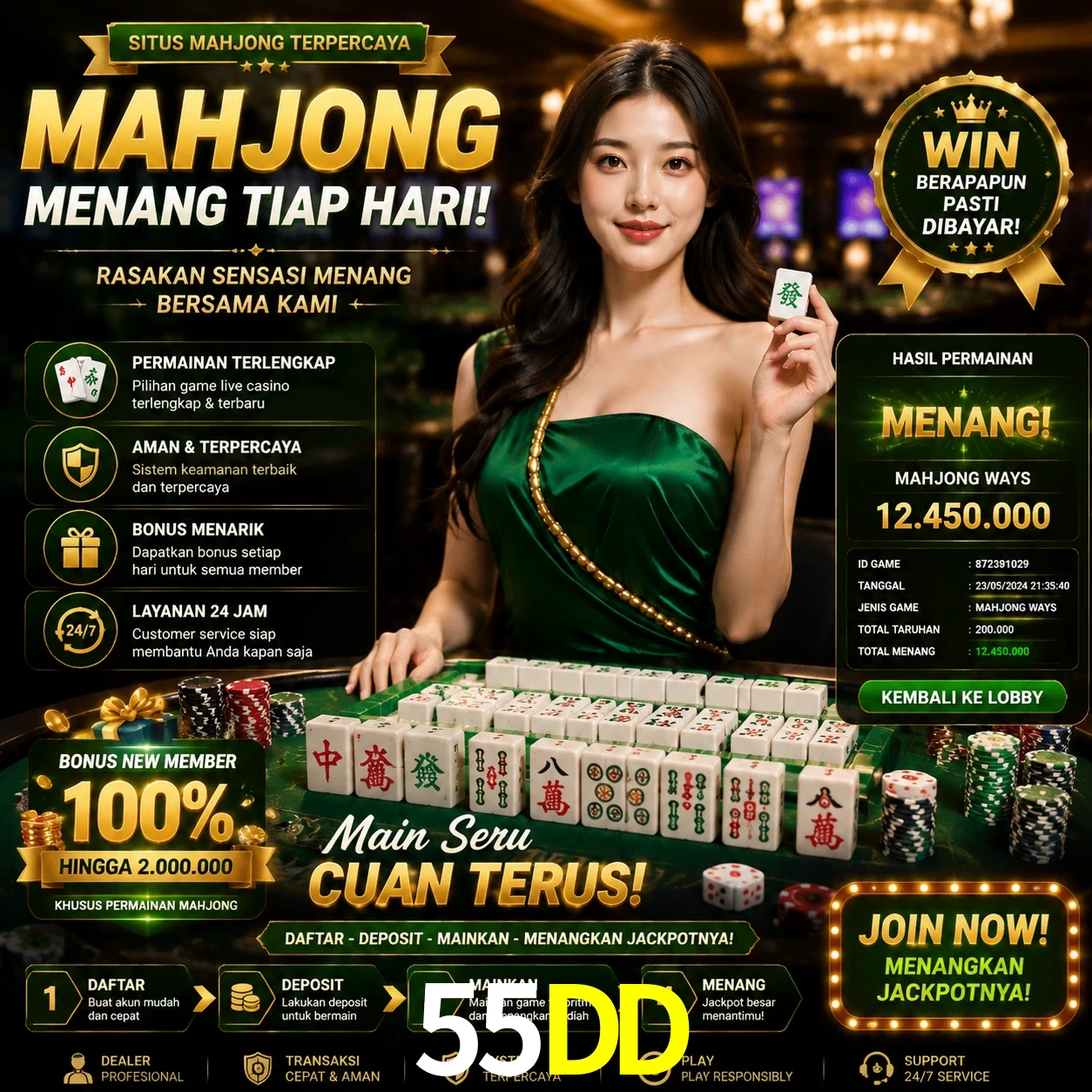 Cashback VIP 55DD - reembolso semanal